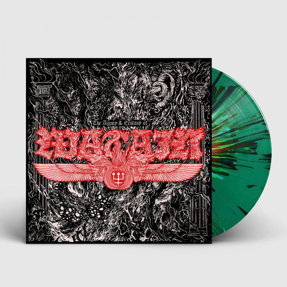WATAIN - The Agony & Ecstasy of Watain · GREEN/BLACK LP (Black Metal Vinyl)