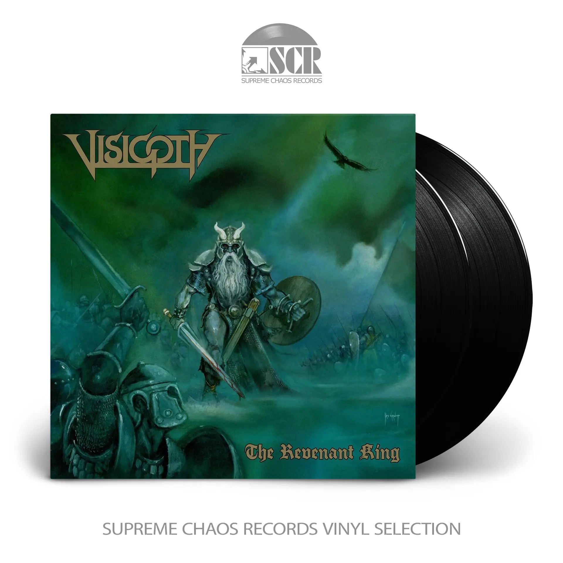 VISIGOTH - The Revenant King · BLACK 2LP (Heavy Metal Vinyl)