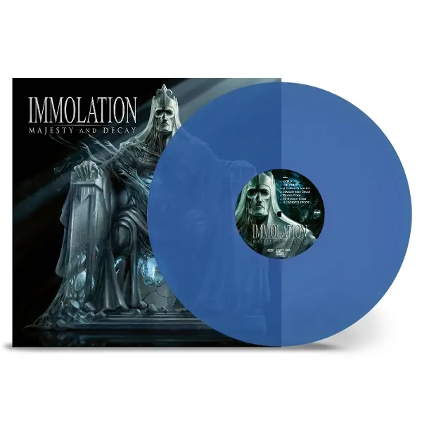 IMMOLATION · Majesty And Decay | TRANSPARENT BLUE LP (Death Metal Vinyl)
