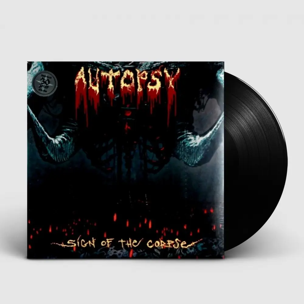 AUTOPSY · Sign Of The Corpse | BLACK LP AUTOPSY · Sign Of The Corpse | BLACK LP (Death Metal Vinyl)