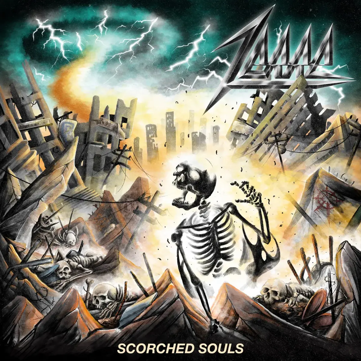 ZERRE · Scorched Souls | CD (Thrash Metal CDs)