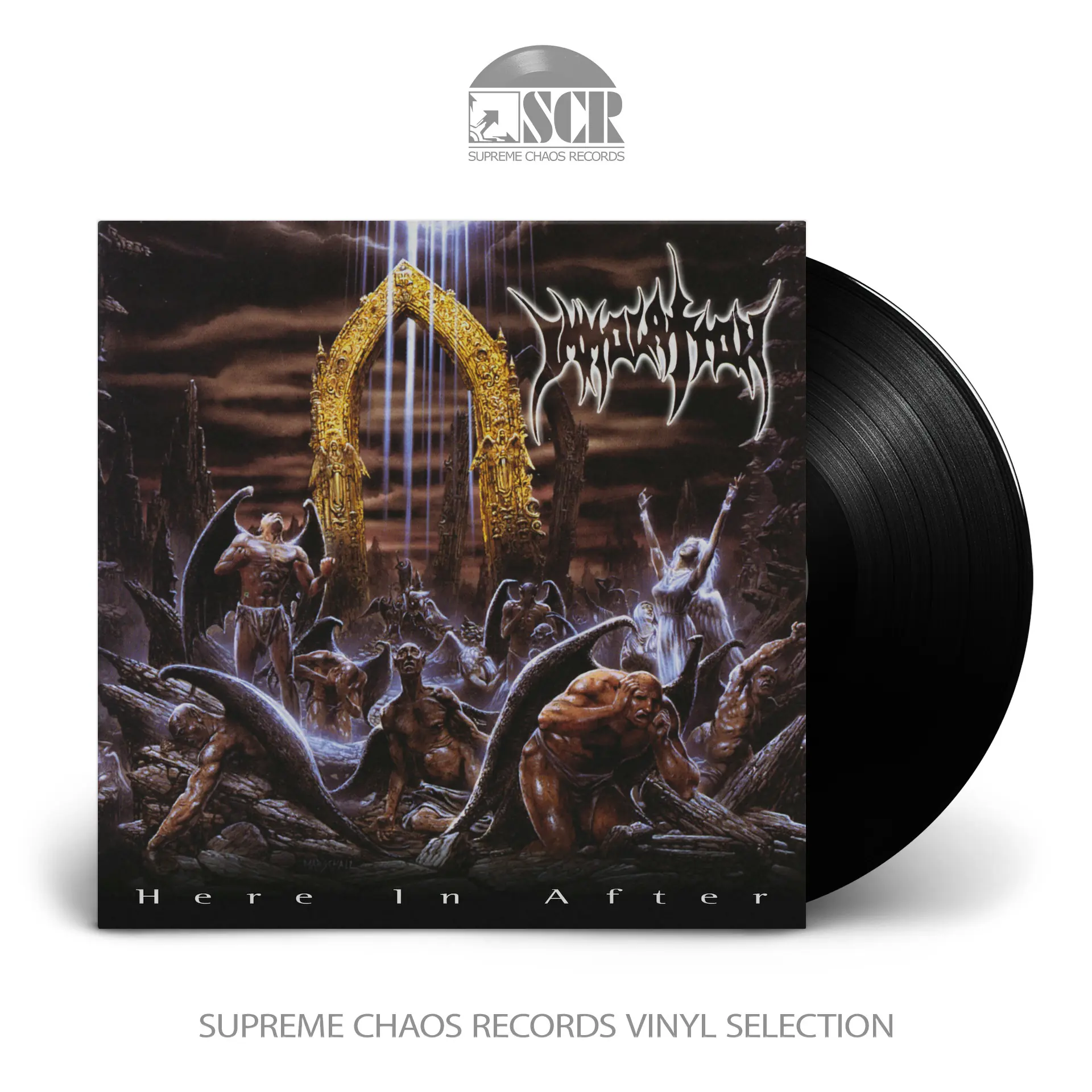 IMMOLATION · Here In After (Re-Release) | BLACK LP IMMOLATION · Here In After (Re-Release) | BLACK LP (Death Metal Vinyl)