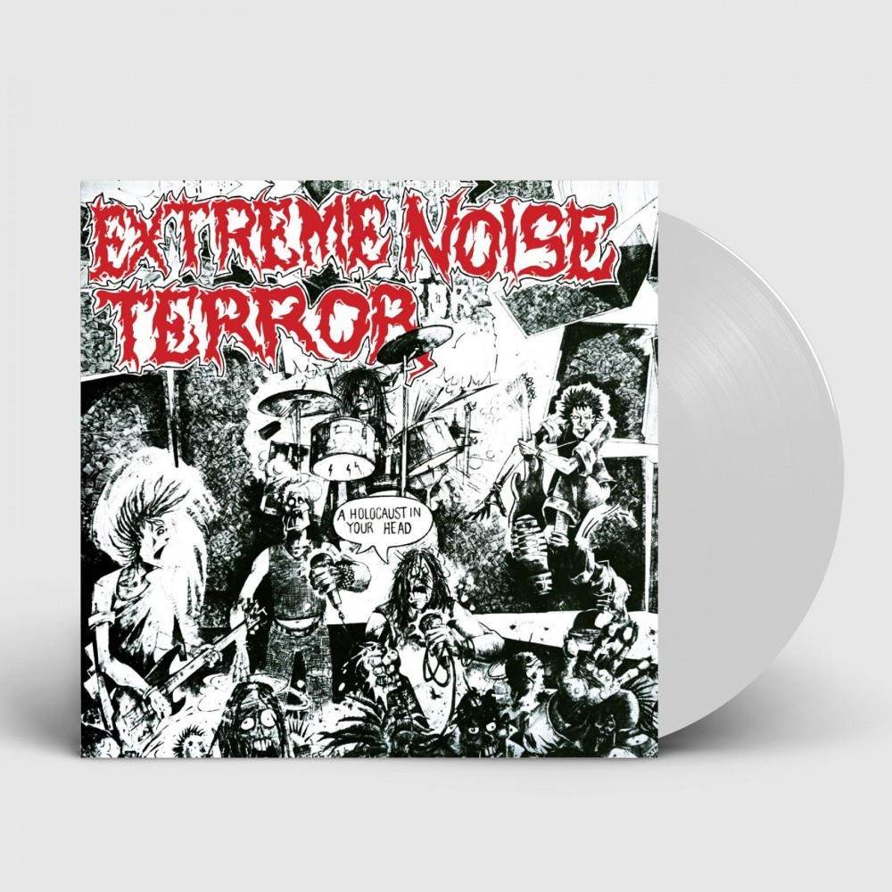 EXTREME NOISE TERROR · A Holocaust In Your Head | WHITE LP EXTREME NOISE TERROR · A Holocaust In Your Head | WHITE LP (Grindcore Vinyl)
