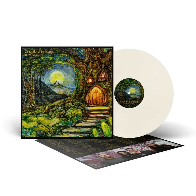 HOWLING GIANT - Crucible & Ruin · CREAM WHITE LP (Psychedelic Rock/Doom Rock Vinyl) · Bild 2
