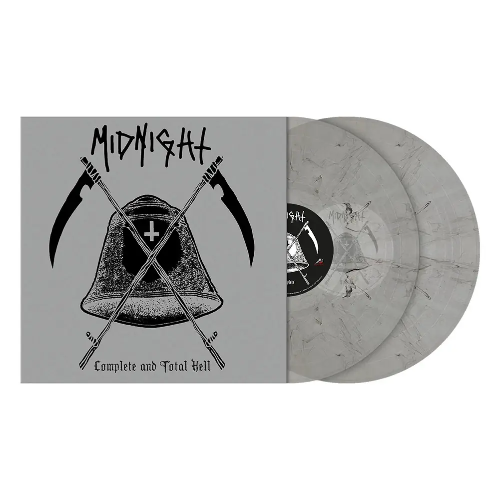 MIDNIGHT - Complete & Total Hell (Re-Issue) · SMOKE DOUBLE VINYL MIDNIGHT - Complete & Total Hell (Re-Issue) · SMOKE DOUBLE VINYL (Black Metal Vinyl)