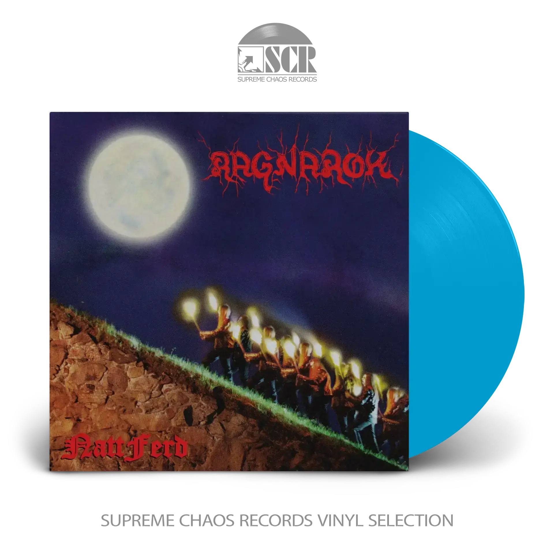 RAGNAROK · Nattferd | BLUE LP RAGNAROK · Nattferd | BLUE LP (Black Metal Vinyl)