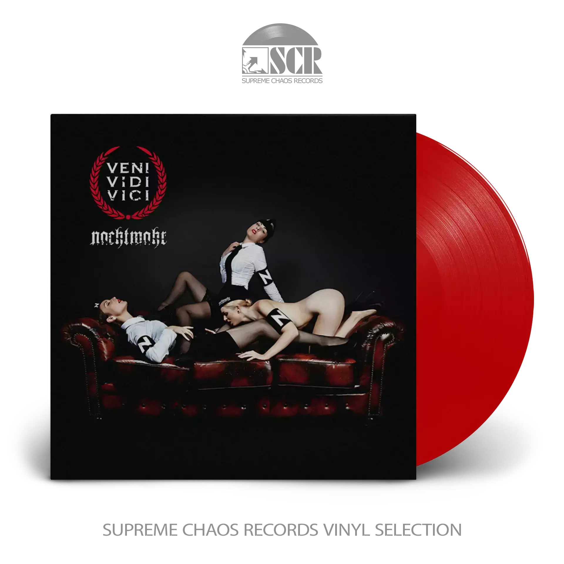 NACHTMAHR · Veni Vidi Vici! | RED VINYL LP (INDUSTRIAL Vinyl)