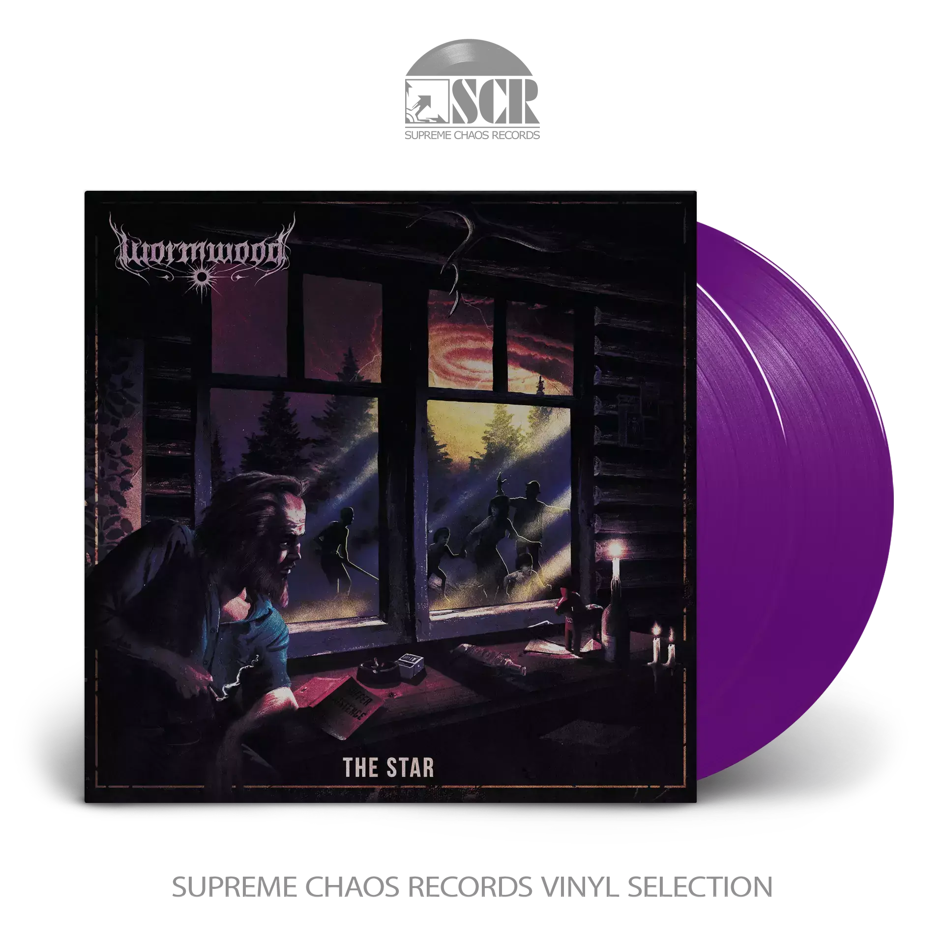 WORMWOOD - The Star · PURPLE 2LP (Black Metal Vinyl)