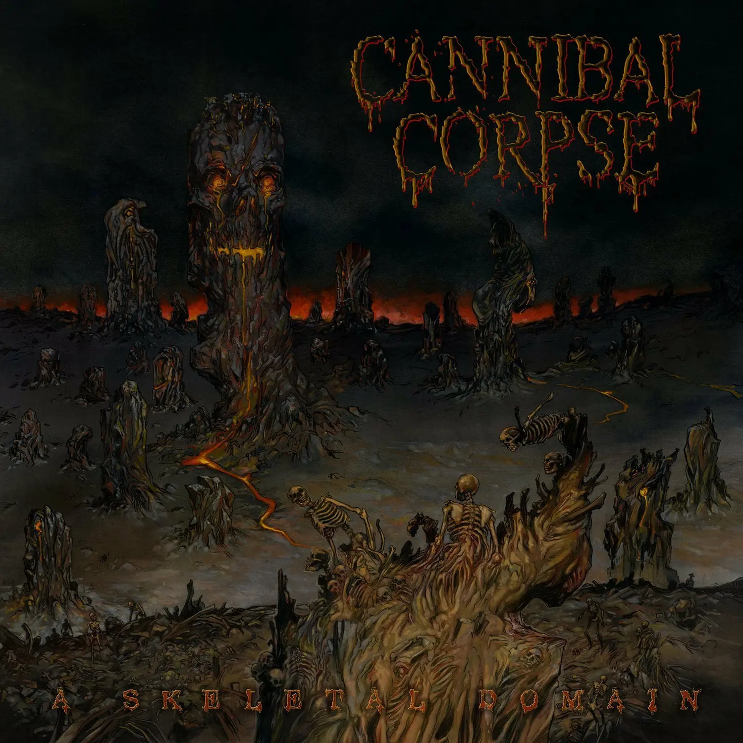 CANNIBAL CORPSE - A Skeletal Domain · BLACK LP 1