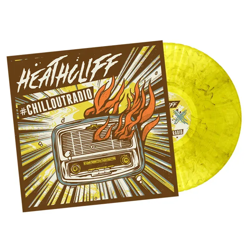 HEATHCLIFF · #chilloutradio | YELLOW TRANSPARENT MARBLED LP · Bild 1 HEATHCLIFF · #chilloutradio | YELLOW TRANSPARENT MARBLED LP (Punk Rock Vinyl) · Bild 1