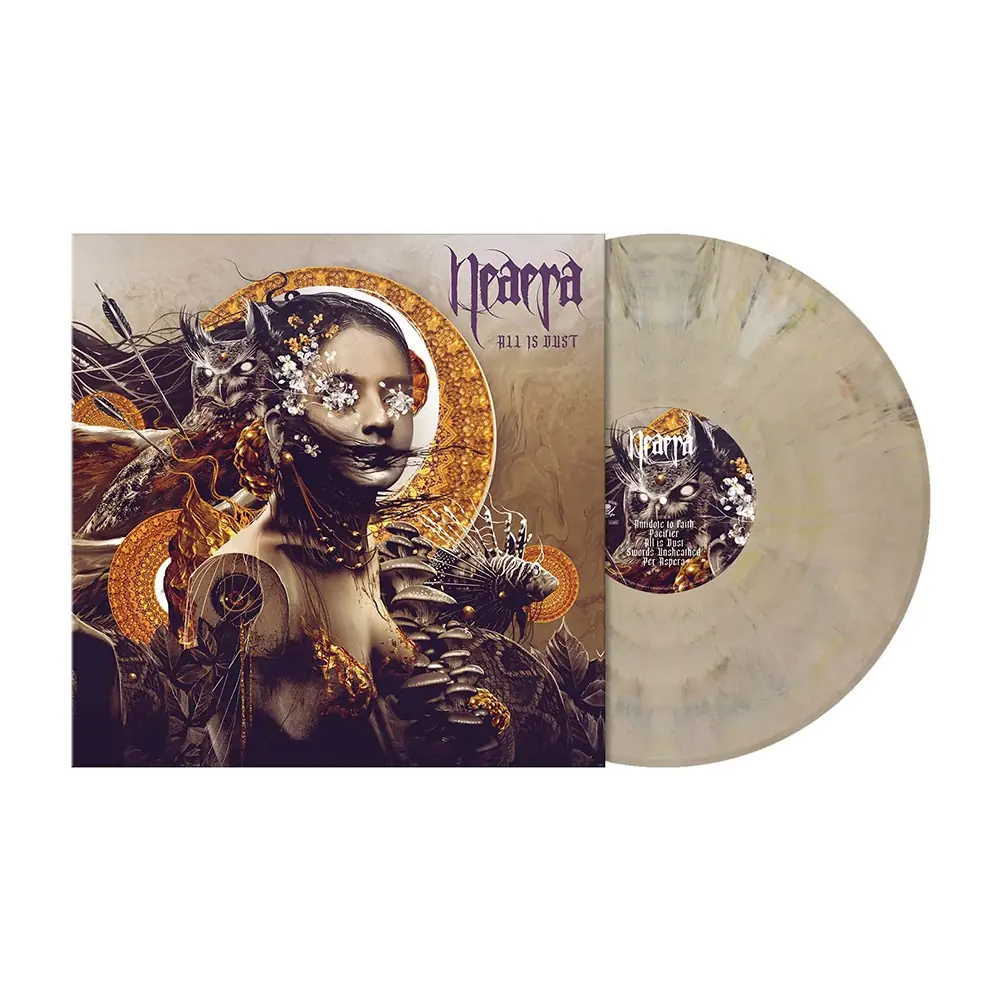 NEAERA - All Is Dust · DARK VANILLA MARBLED LP NEAERA - All Is Dust · DARK VANILLA MARBLED LP (Melodic Death Metal Vinyl)