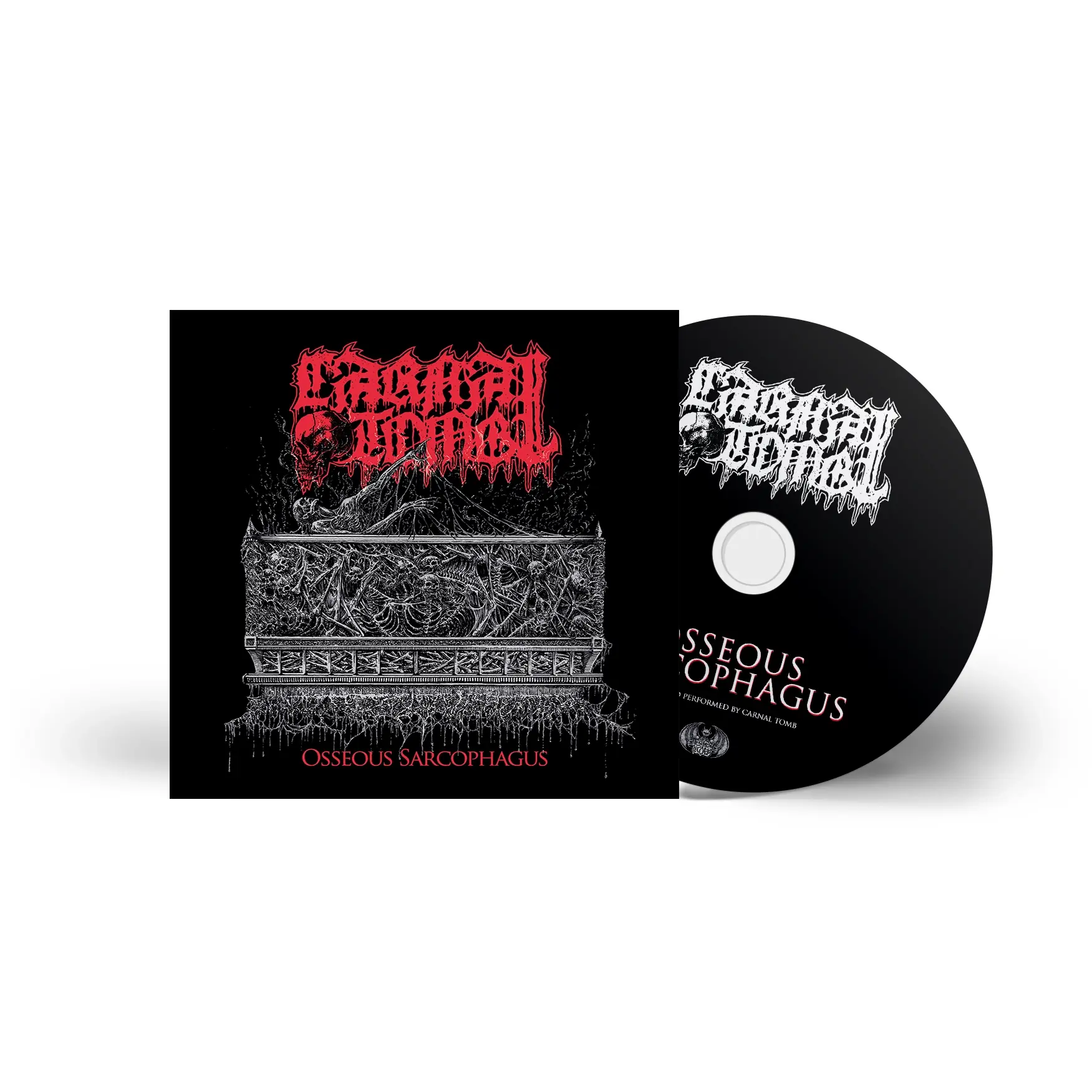 CARNAL TOMB · Osseous Sarcophagus | DIGIPAK MCD CARNAL TOMB · Osseous Sarcophagus | DIGIPAK MCD (Death Metal CDs)