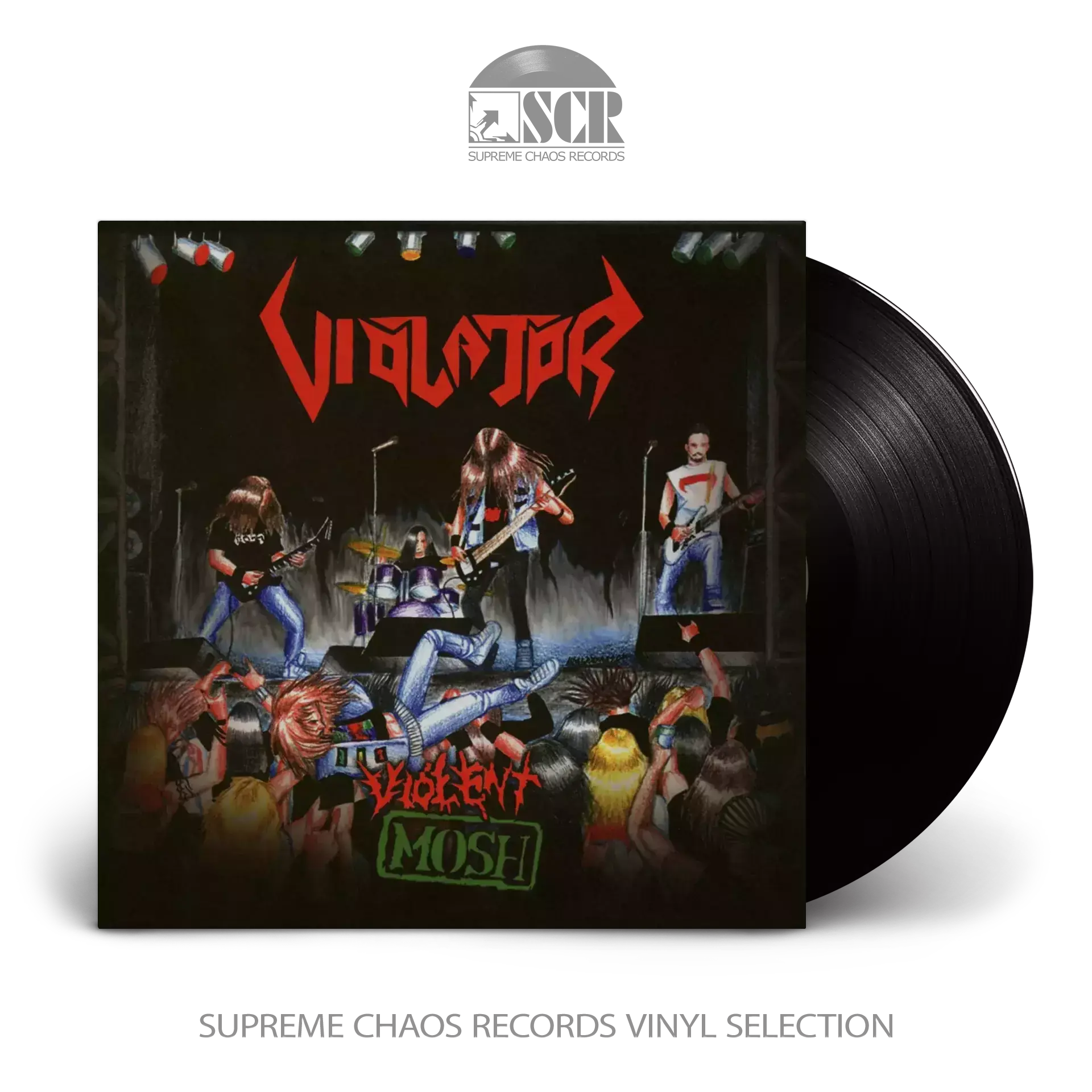 VIOLATOR - Violent Mosh · BLACK LP (Thrash Metal Vinyl)