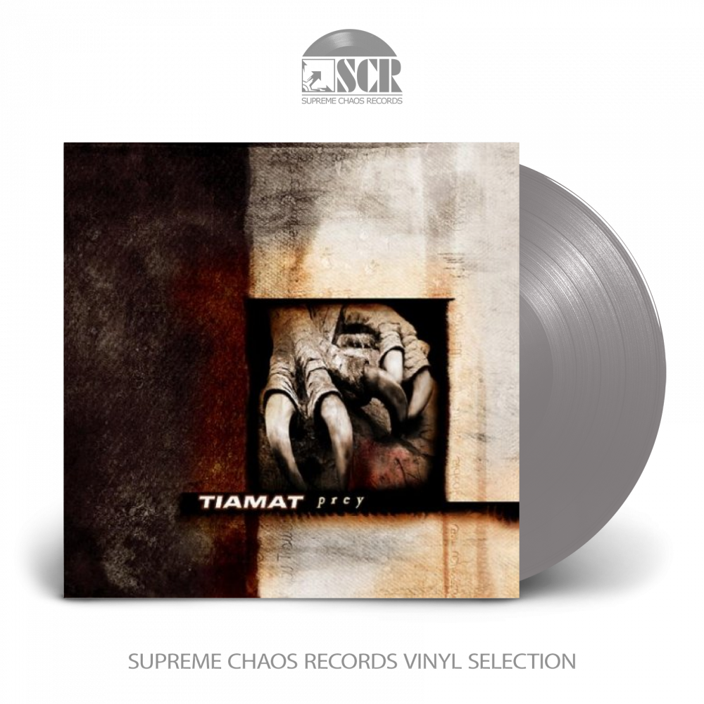 TIAMAT - Prey · SILVER LP (Goth Rock Vinyl)