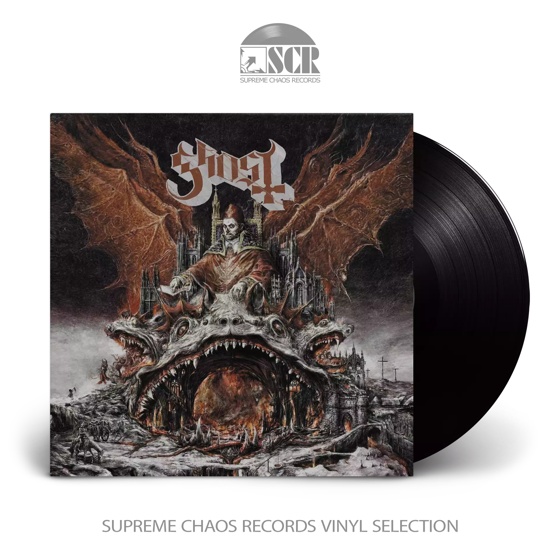GHOST · Prequelle | BLACK LP GHOST · Prequelle | BLACK LP (Hard Rock Vinyl)