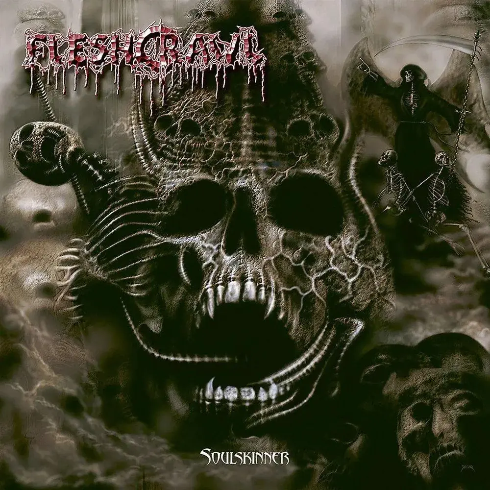 FLESHCRAWL - Soulskinner · BLACK LP · Bild 1 FLESHCRAWL - Soulskinner · BLACK LP (Death Metal Vinyl) · Bild 1