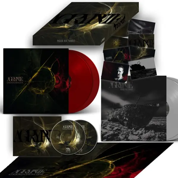AGRYPNIE - Grenzgaenger · DELUXE RED/GREY 4LP BOX SET AGRYPNIE - Grenzgaenger · DELUXE RED/GREY 4LP BOX SET (Black Metal Vinyl)