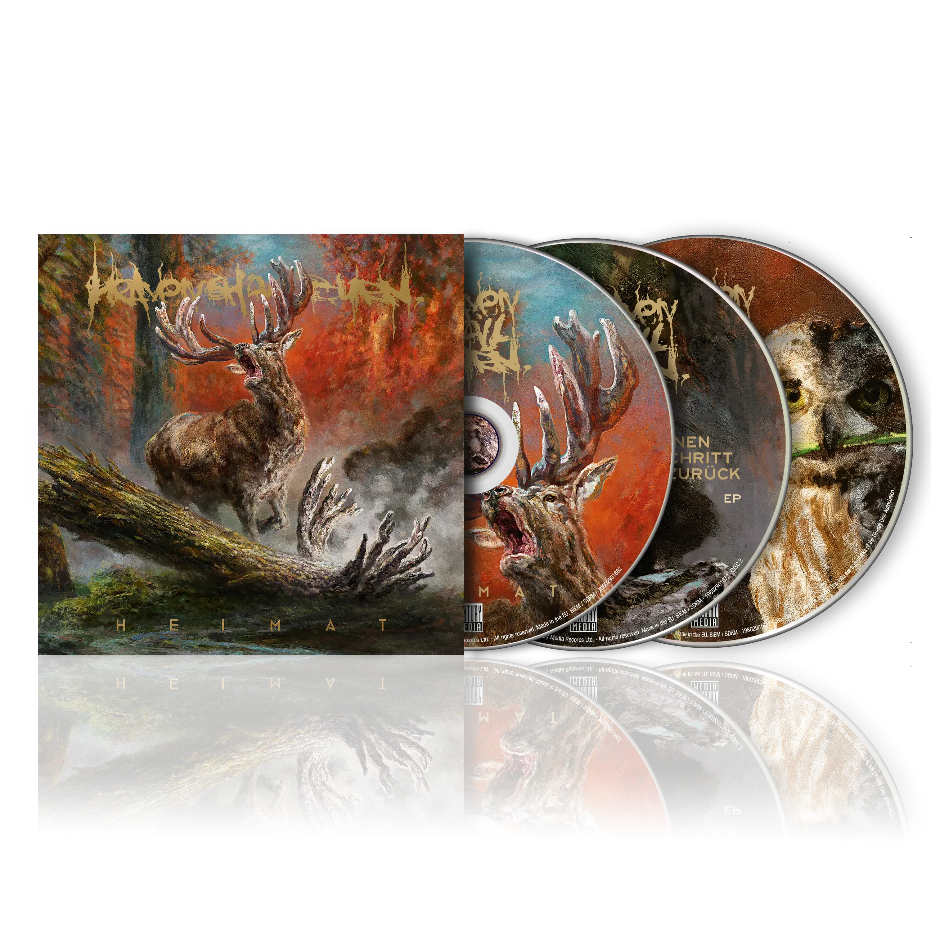 HEAVEN SHALL BURN · Heimat | DELUXE MEDIABOOK 2CD+BLURAY HEAVEN SHALL BURN · Heimat | DELUXE MEDIABOOK 2CD+BLURAY (Metal/Hardcore CDs)