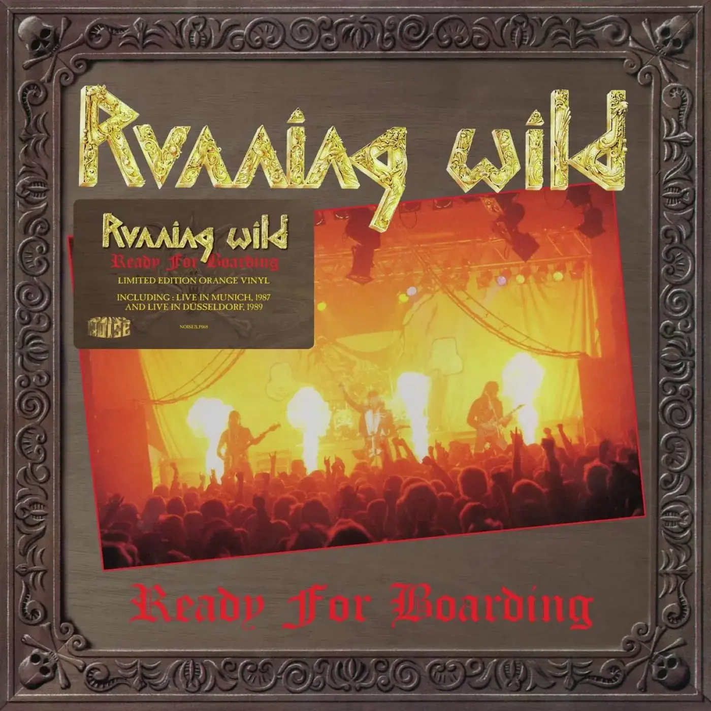 RUNNING WILD · Ready For Boarding | ORANGE DLP (Heavy Metal Vinyl) · Bild 1