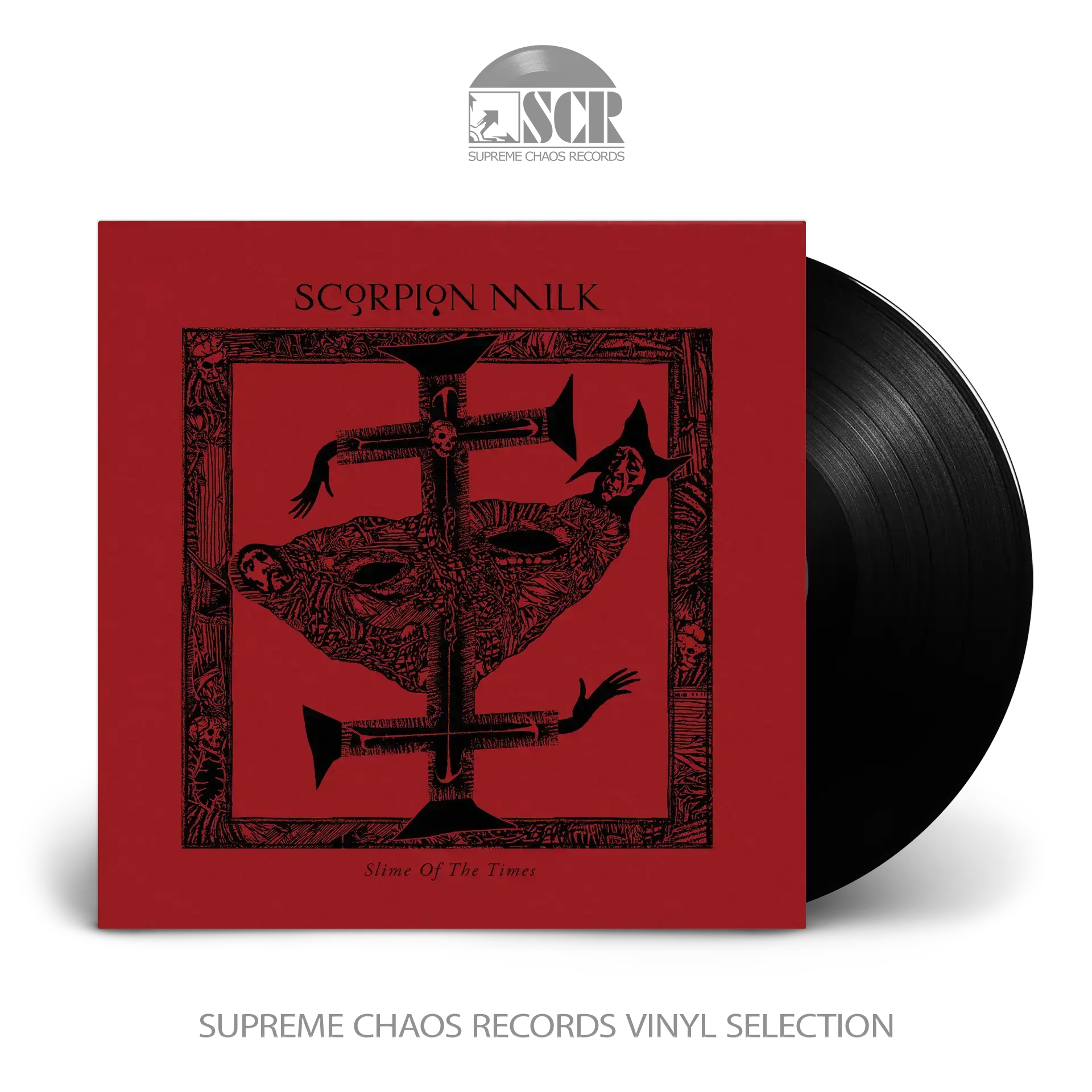 SCORPION MILK - Slime Of The Times · BLACK LP (Post Punk/Hard Rock Vinyl)