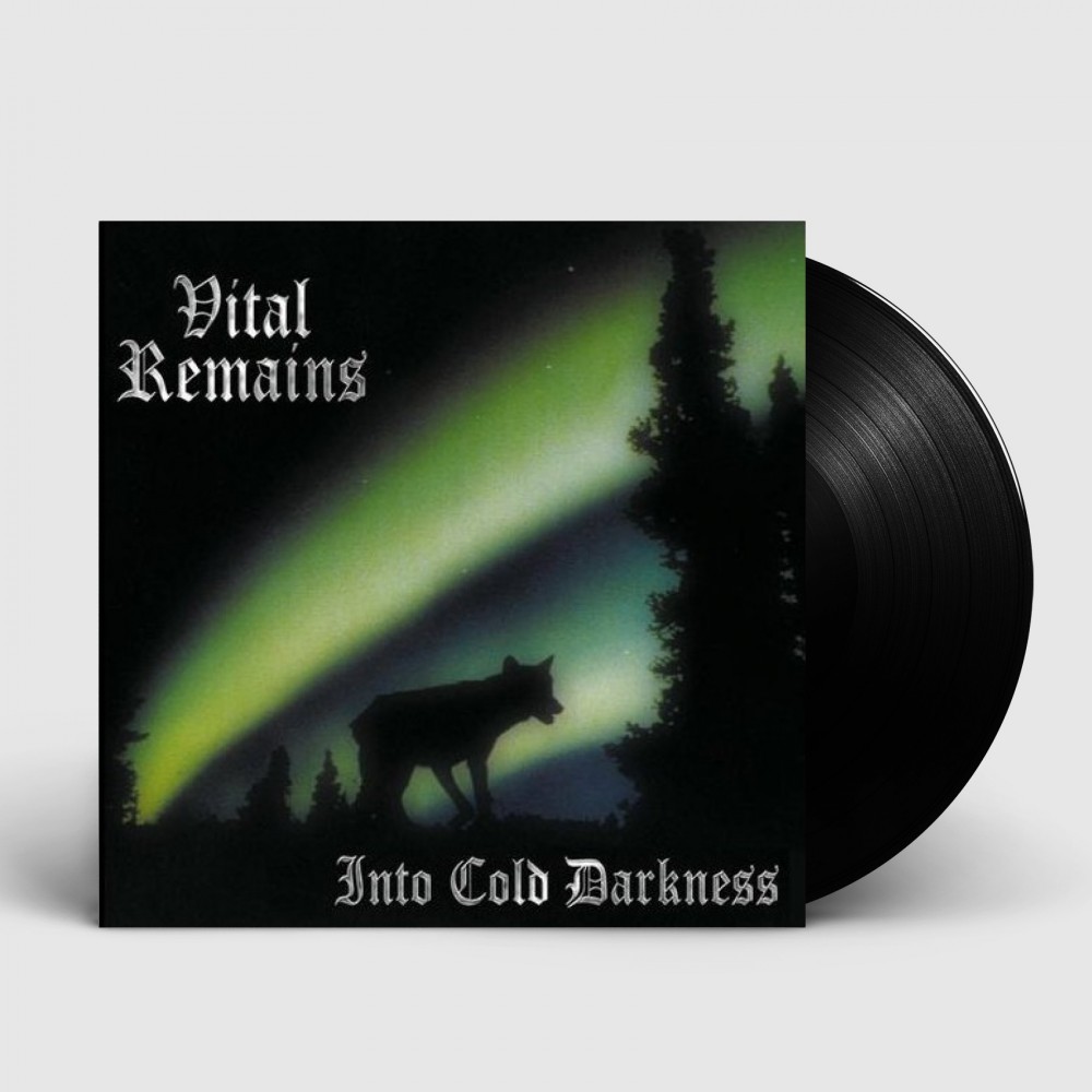 VITAL REMAINS · Into Cold Darkness | BLACK LP VITAL REMAINS · Into Cold Darkness | BLACK LP (Death Metal Vinyl)