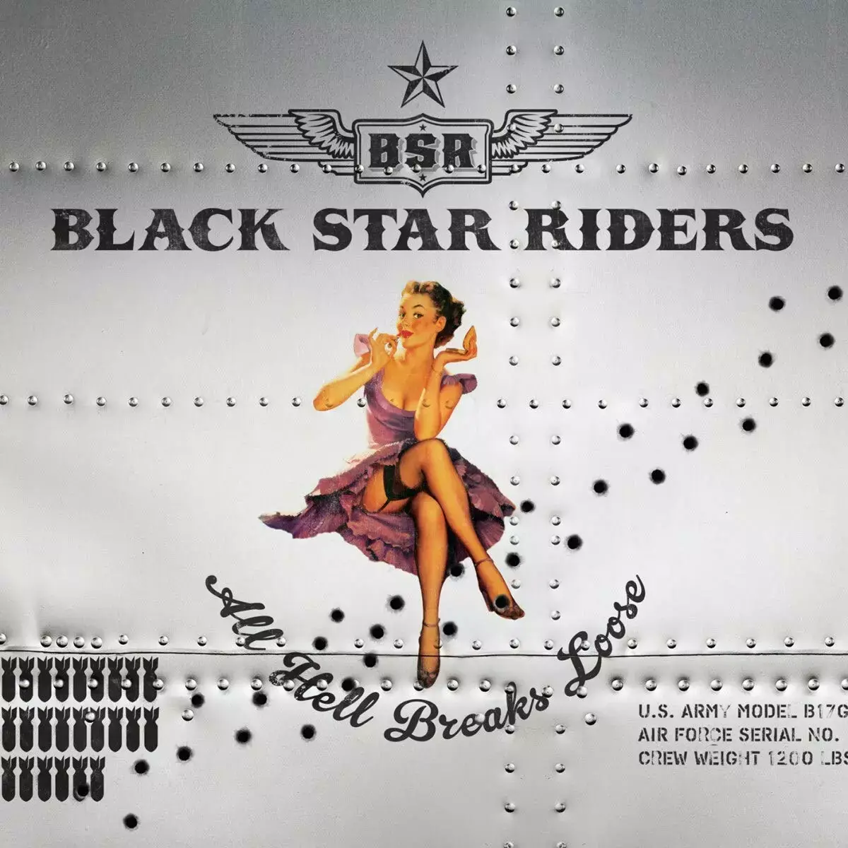 BLACK STAR RIDERS · All Hell Breaks Loose | ORANGE 2LP · Bild 1 BLACK STAR RIDERS · All Hell Breaks Loose | ORANGE 2LP (Hard Rock Vinyl) · Bild 1