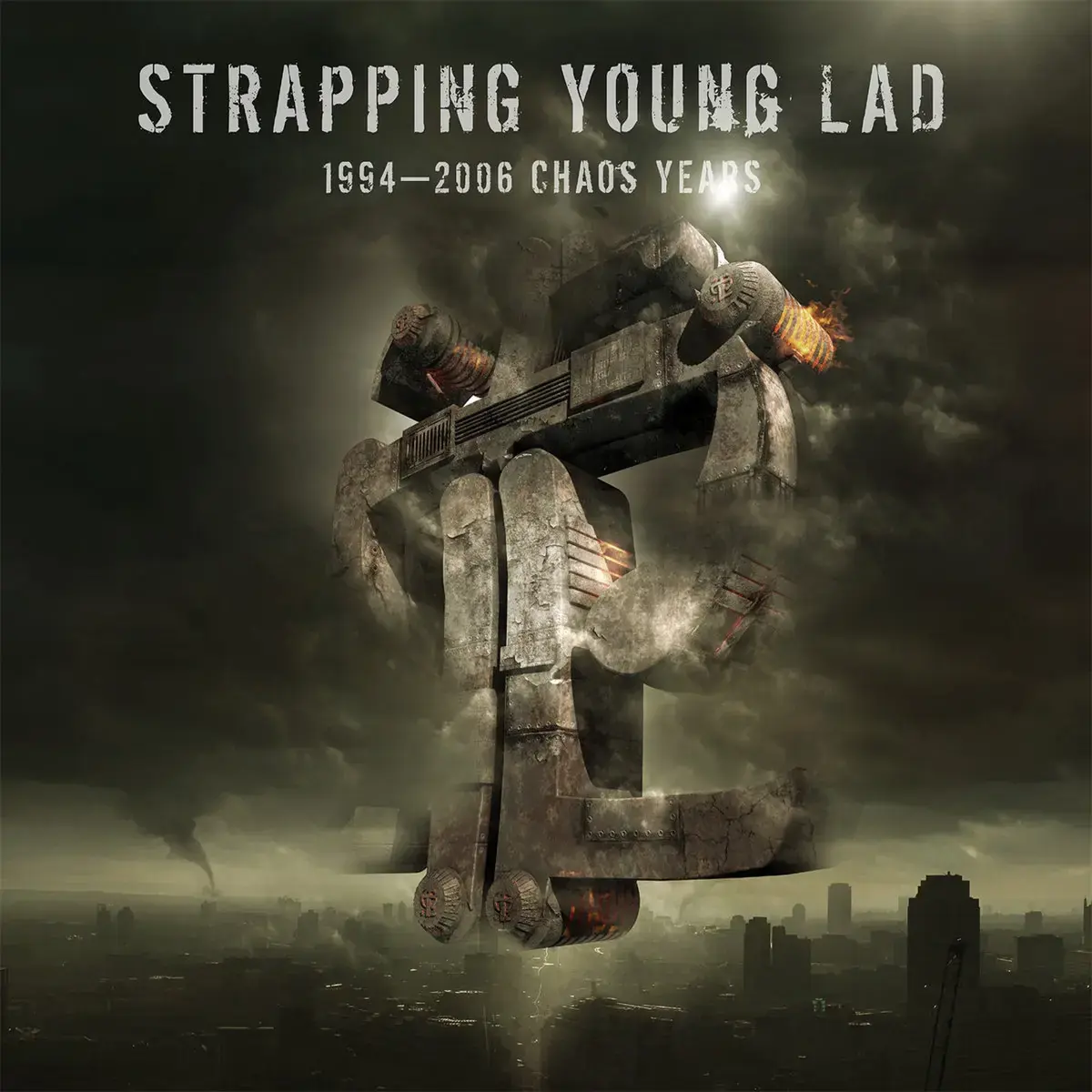 STRAPPING YOUNG LAD · 1994 - 2006 The Chaos Years | BLACK 2LP · Bild 1 STRAPPING YOUNG LAD · 1994 - 2006 The Chaos Years | BLACK 2LP (Death Metal Vinyl) · Bild 1