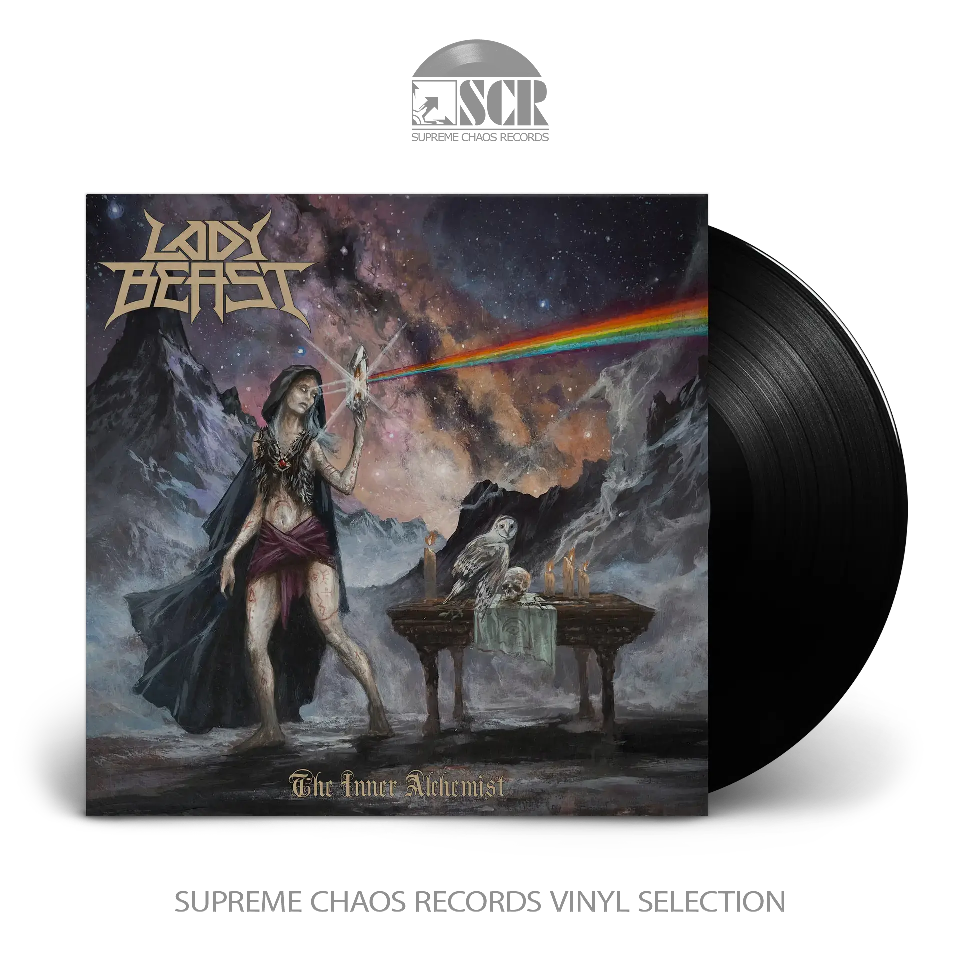 LADY BEAST · The Inner Alchemist | BLACK LP (Heavy Metal Vinyl)