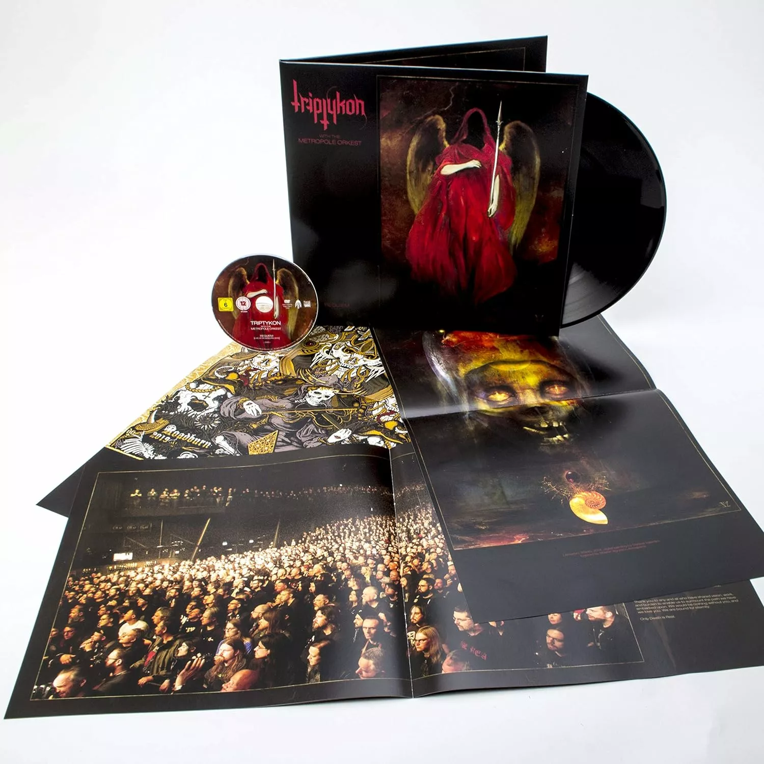 TRIPTYKON - Requiem (Live At Roadburn 2019 with the Metropole Orkest) · BLACK LP+DVD TRIPTYKON - Requiem (Live At Roadburn 2019 with the Metropole Orkest) · BLACK LP+DVD (Death Metal Vinyl)