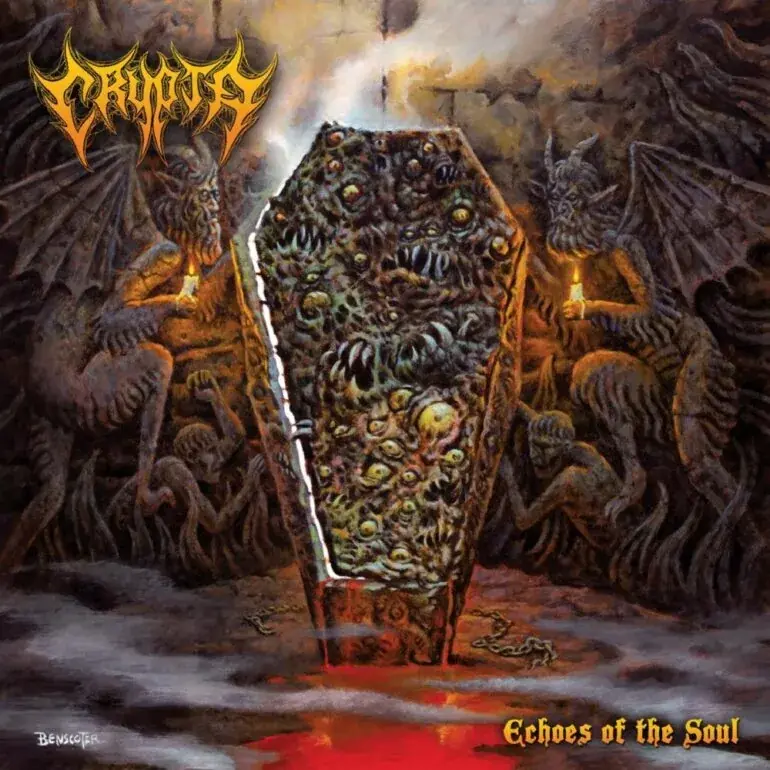 CRYPTA - Echoes Of The Soul · BLACK LP (Death Metal Vinyl) · Bild 1