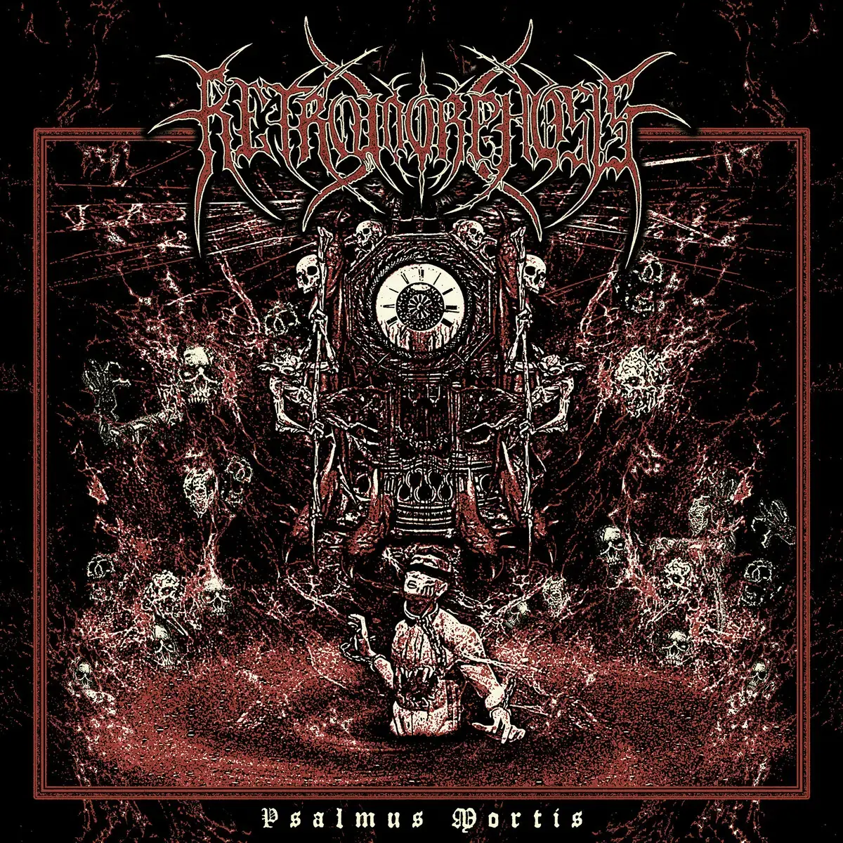 RETROMORPHOSIS - Psalmus Mortis · LIME/BLACK MARBLED LP · Bild 1 RETROMORPHOSIS - Psalmus Mortis · LIME/BLACK MARBLED LP (Death Metal/Progressive Metal/Technical Death Meta Vinyl) · Bild 1