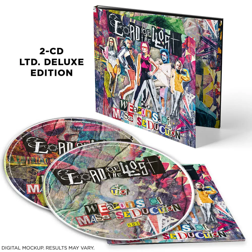 LORD OF THE LOST · Weapons Of Mass Seduction | DIGISLEEVE DCD LORD OF THE LOST · Weapons Of Mass Seduction | DIGISLEEVE DCD (Dark Metal CDs)