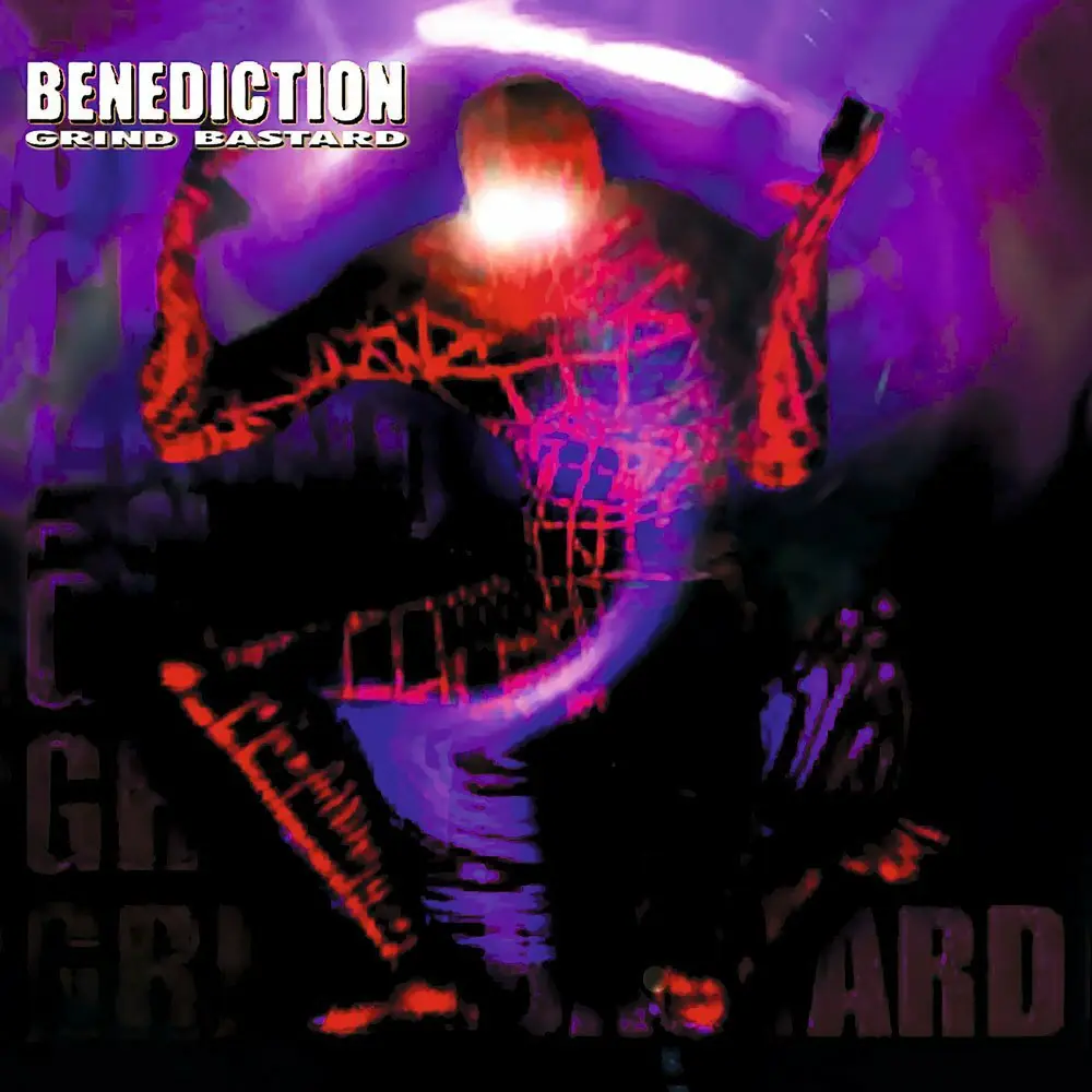 BENEDICTION - Grind Bastard · PURPLE/BLACK 2LP (Death Metal Vinyl) · Bild 1