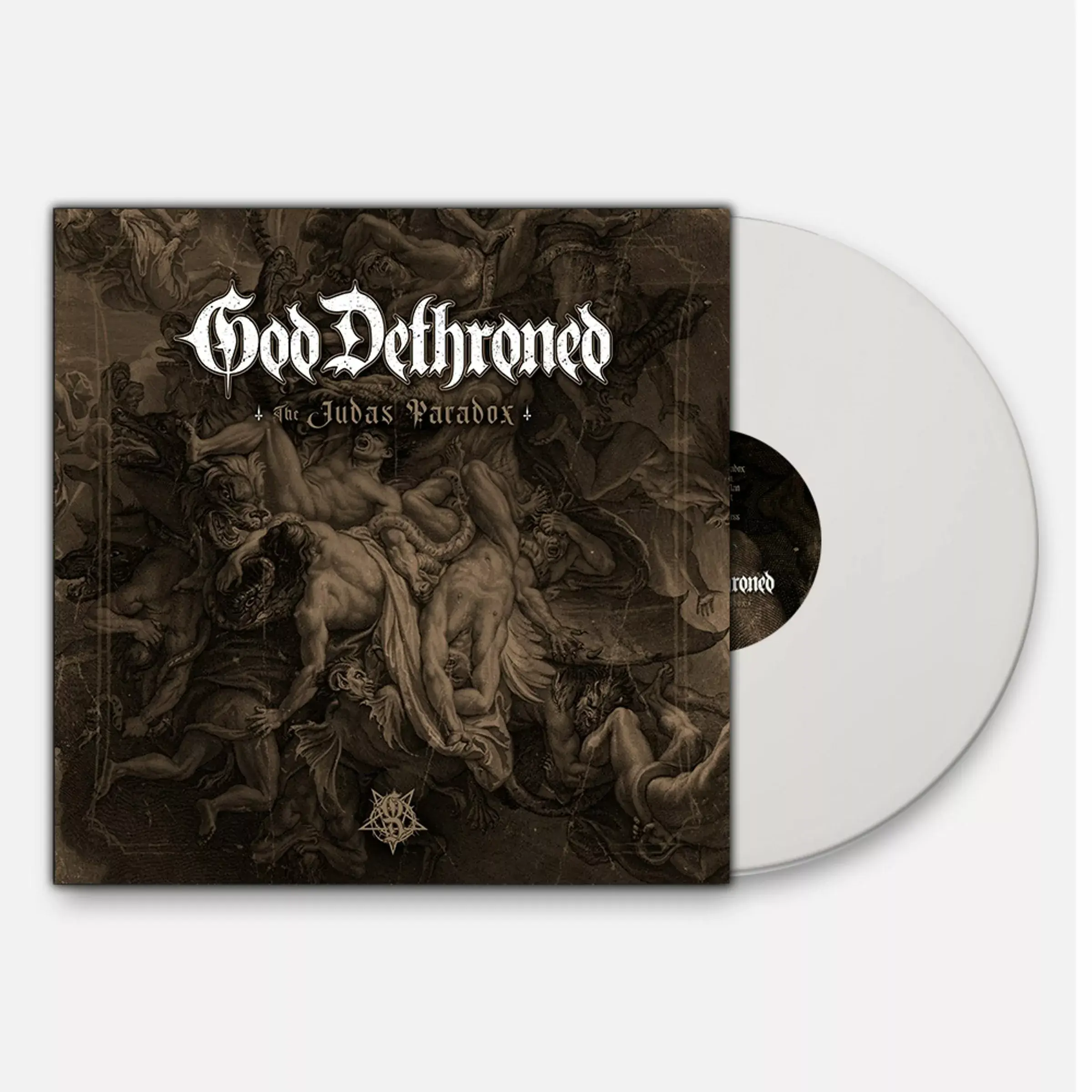 GOD DETHRONED · The Judas Paradox | WHITE LP GOD DETHRONED · The Judas Paradox | WHITE LP (Death Metal Vinyl)