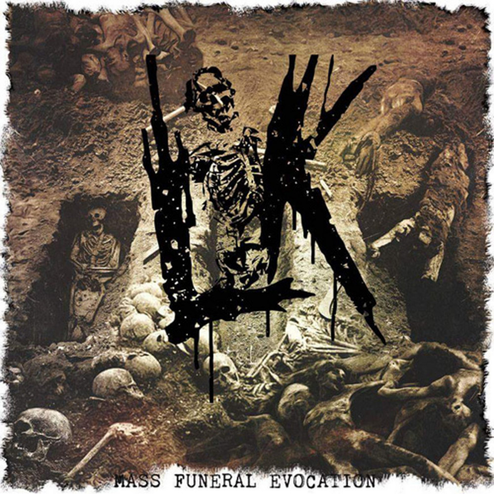 LIK - Mass Funeral Evocation · WHITE/RED LP (Death Metal Vinyl) · Bild 1