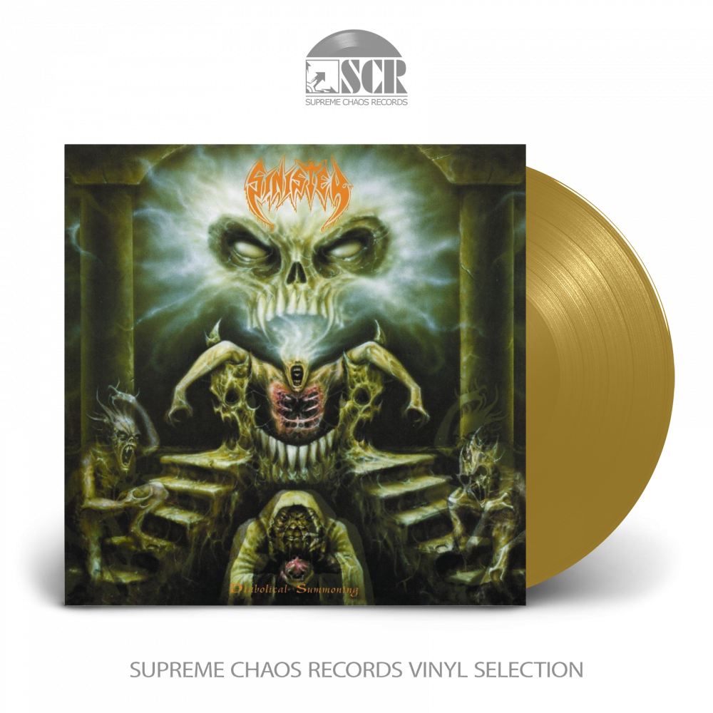 SINISTER - Diabolical Summoning · GOLD LP SINISTER - Diabolical Summoning · GOLD LP (Death Metal Vinyl)