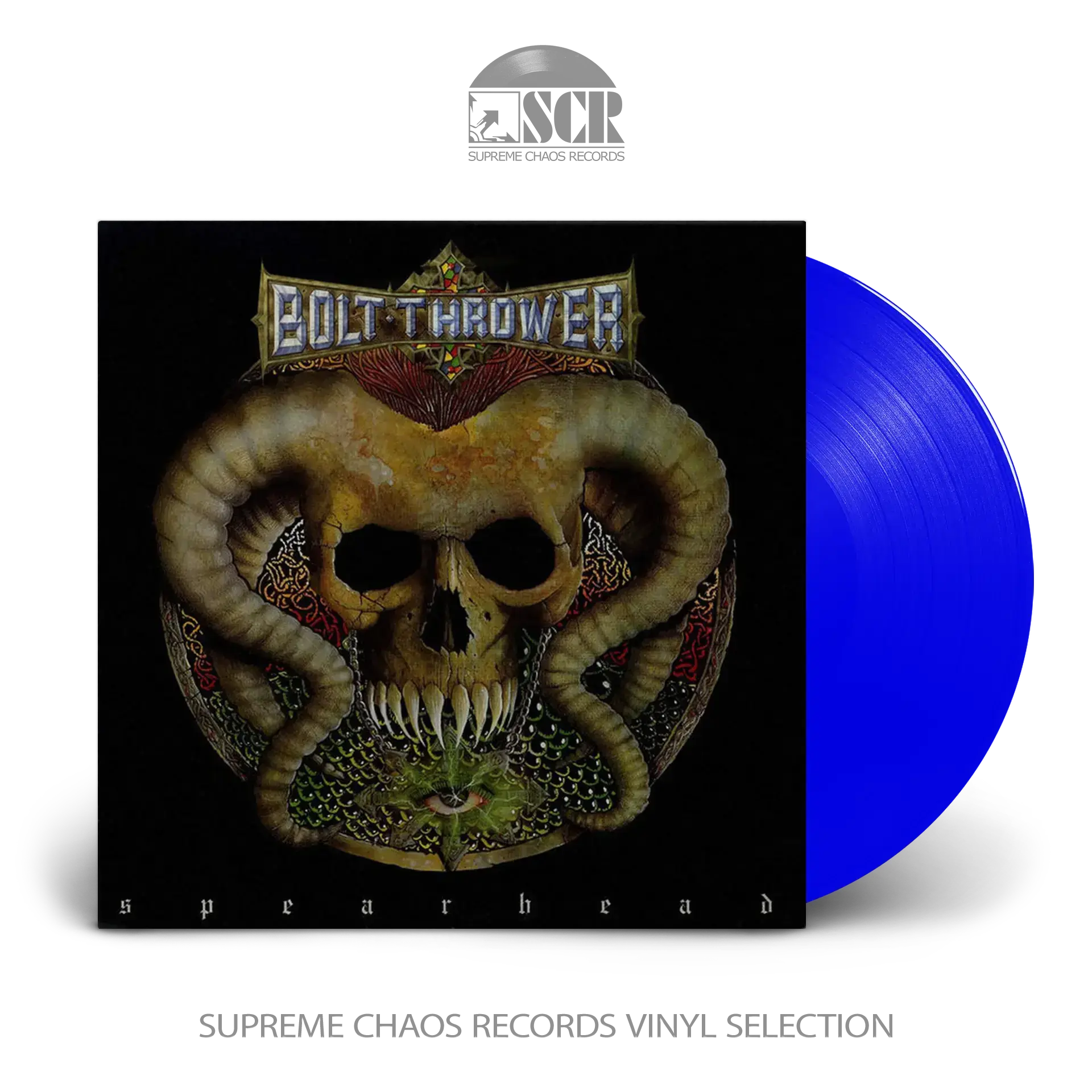 BOLT THROWER · Spearhead/Cenotaph | BLUE LP BOLT THROWER · Spearhead/Cenotaph | BLUE LP (Death Metal Vinyl)