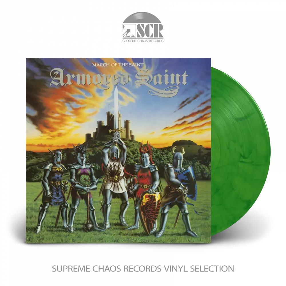 ARMORED SAINT - March Of The Saint · GREEN LP (Heavy Metal Vinyl)