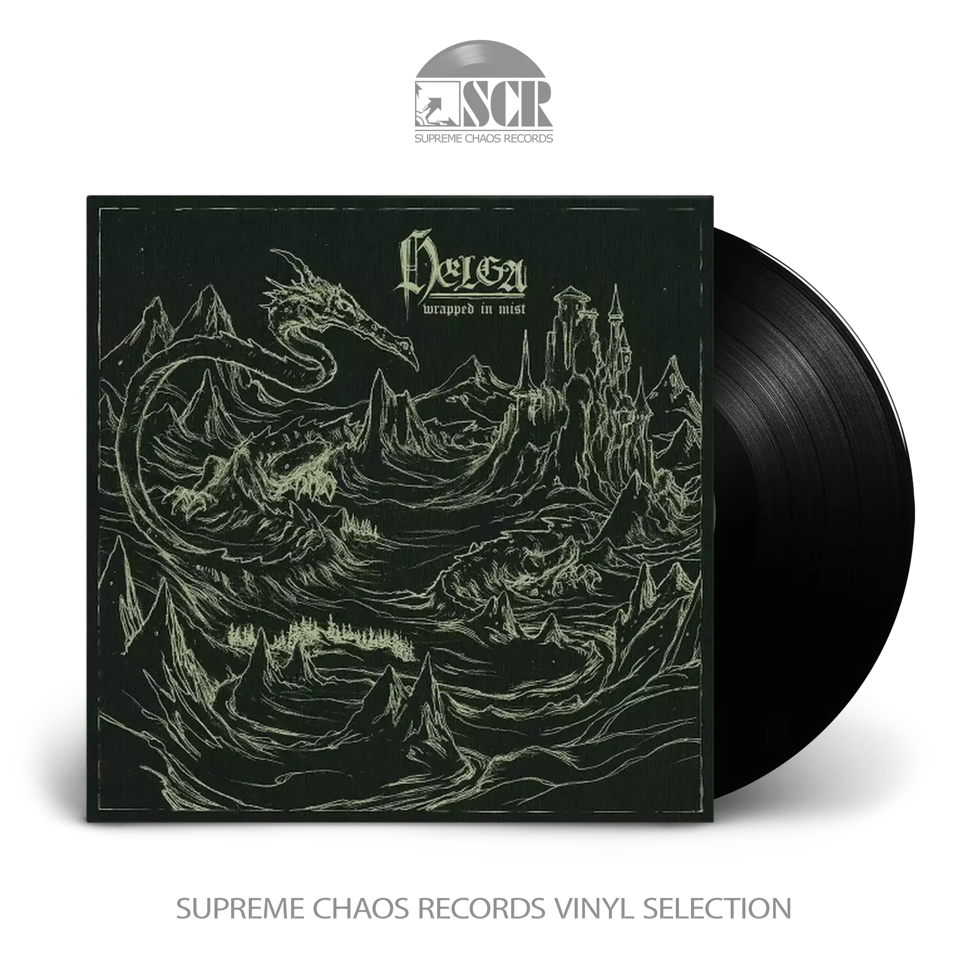 HELGA · Wrapped in Mist | BLACK LP HELGA · Wrapped in Mist | BLACK LP (Progressive Metal Vinyl)
