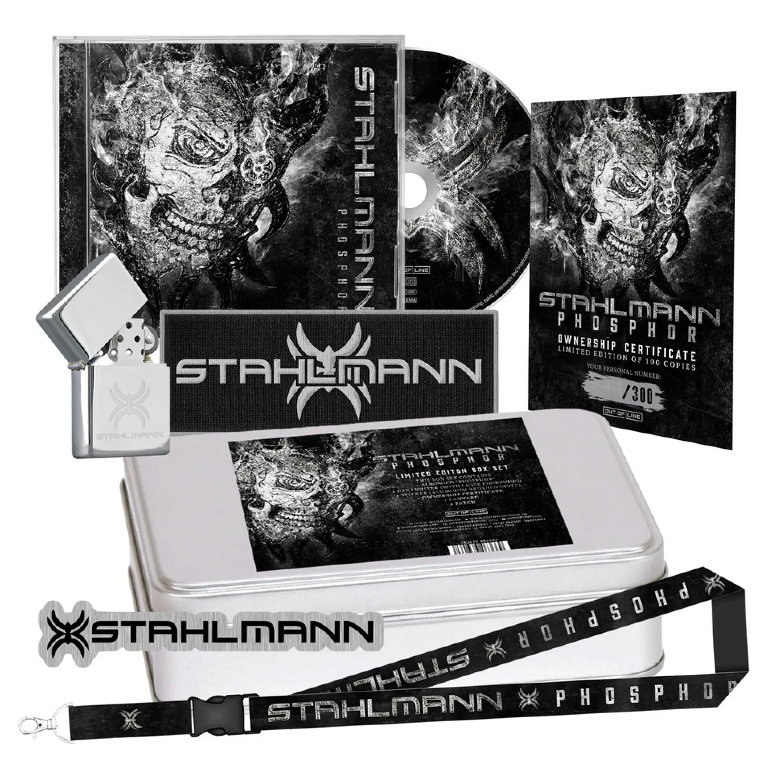 STAHLMANN - Phosphor · LIMITED CD BOXSET (Alternative Metal CDs)