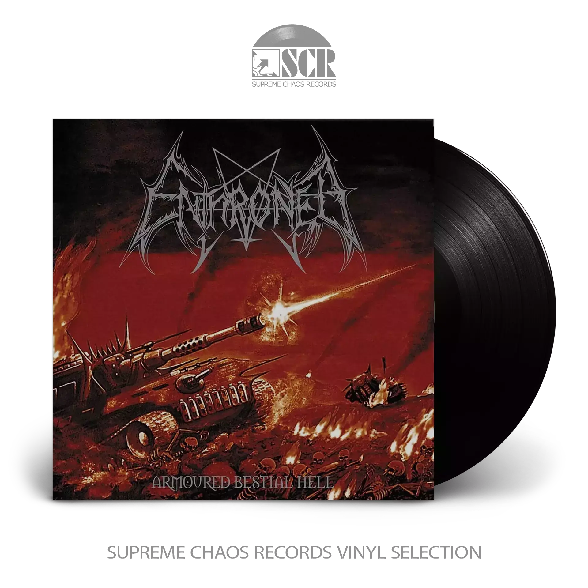 ENTHRONED - Armoured Bestial Hell · BLACK ENTHRONED - Armoured Bestial Hell · BLACK (Black Metal Vinyl)