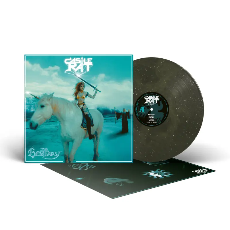 CASTLE RAT · The Bestiary | GREEN GLITTER LP (Heavy Metal/Epic Metal Vinyl)