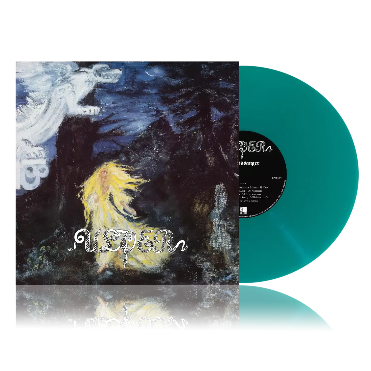 ULVER · Kveldssanger (Re-issue 2024) | TRANSPARENT PETROL GREEN LP (Black Metal Vinyl)