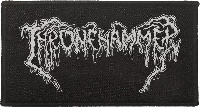 THRONEHAMMER - Logo Rectangular · PATCH THRONEHAMMER - Logo Rectangular · PATCH (Doom Metal/Epic Metal/Death Metal Others)