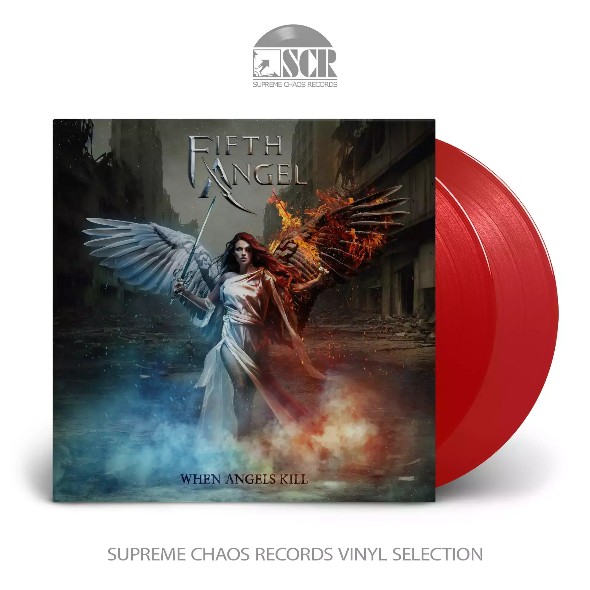 FIFTH ANGEL · When Angels Kill | TRANSPARENT RED DLP (Heavy Metal Vinyl)