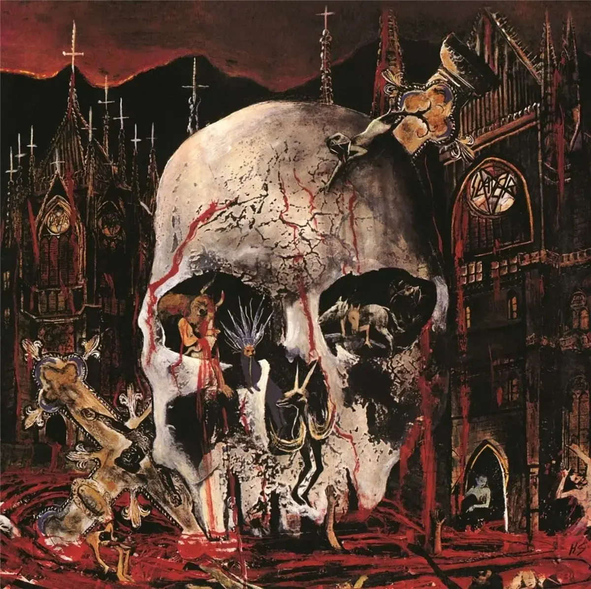 SLAYER - South Of Heaven · BLACK LP (Thrash Metal Vinyl) · Bild 1