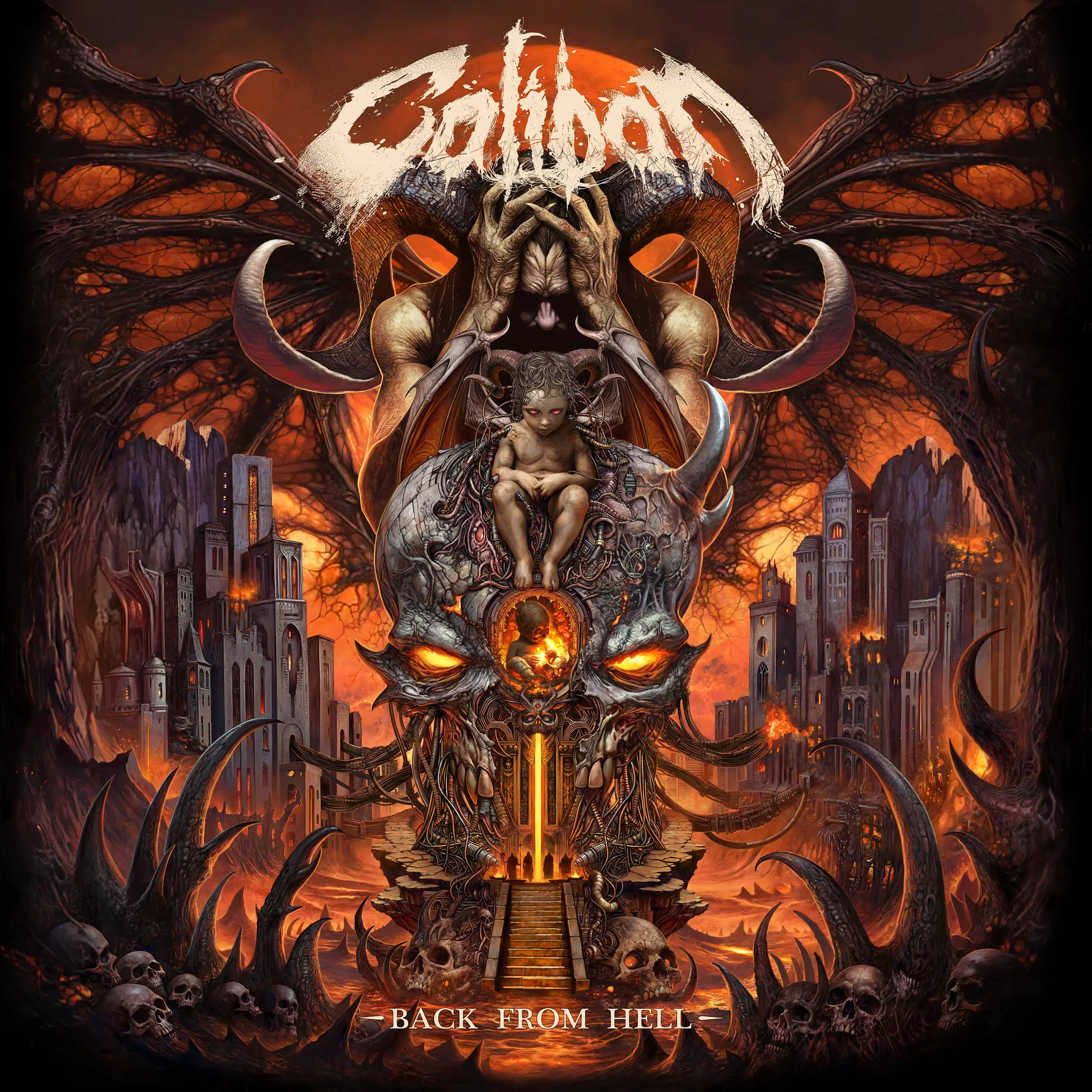 CALIBAN · Back From Hell | BLACK LP · Bild 1 CALIBAN · Back From Hell | BLACK LP (Metalcore Vinyl) · Bild 1