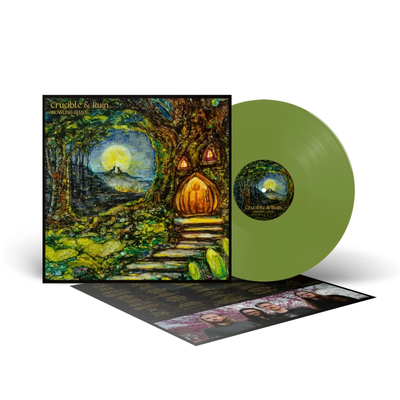 HOWLING GIANT · Crucible & Ruin | OLIVE GREEN LP (Psychedelic Rock/Doom Rock Vinyl) · Bild 2