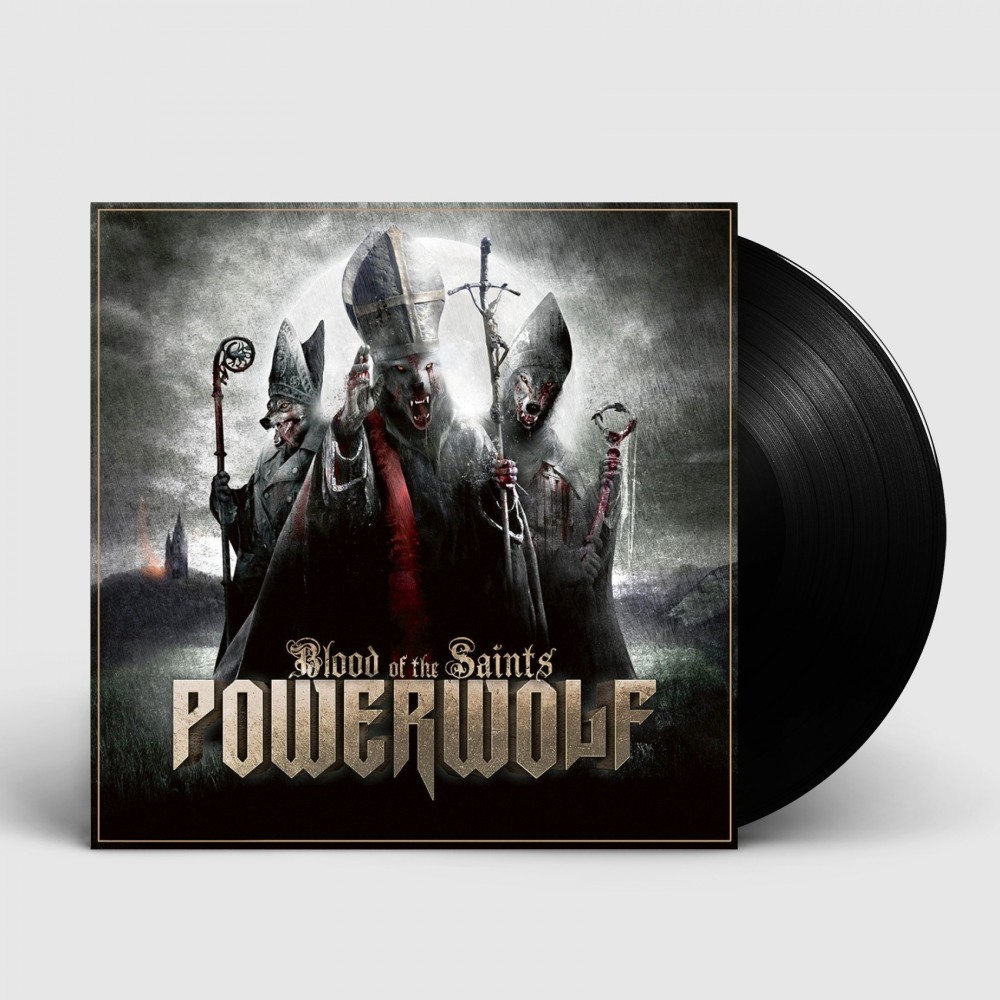POWERWOLF · Blood Of The Saints | BLACK LP POWERWOLF · Blood Of The Saints | BLACK LP (Heavy Metal Vinyl)