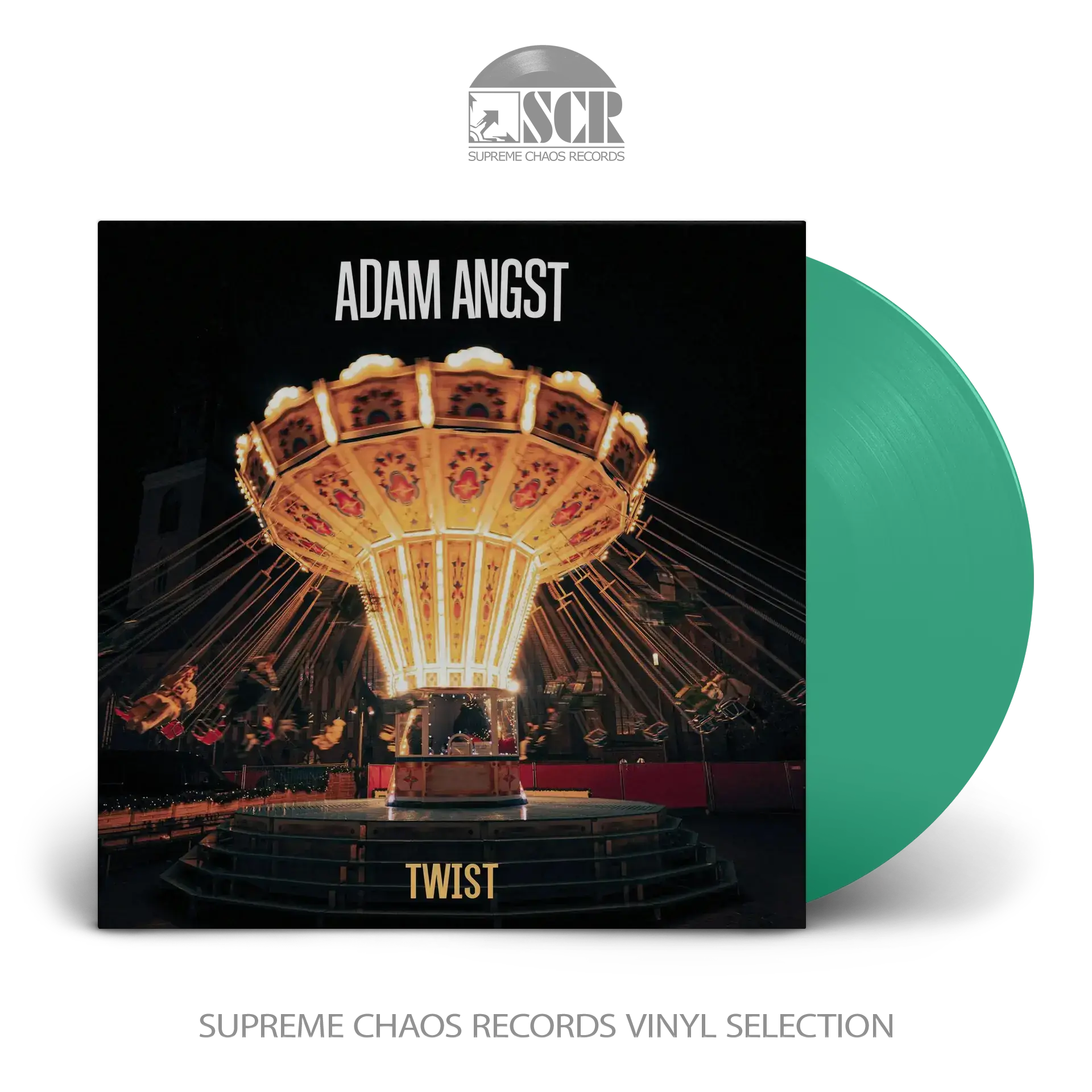 ADAM ANGST - Twist · TRANSPARENT PETROL LP (Punk Rock Vinyl)